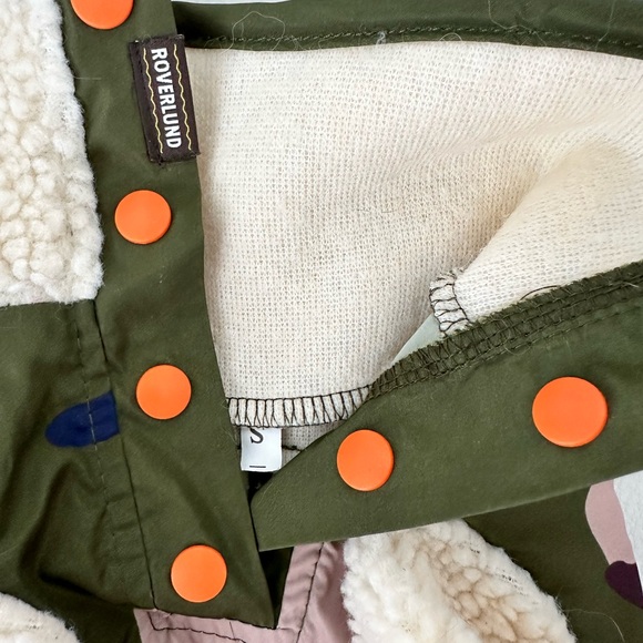 Pet camo fleece jacket sz S - Picture 3 of 6